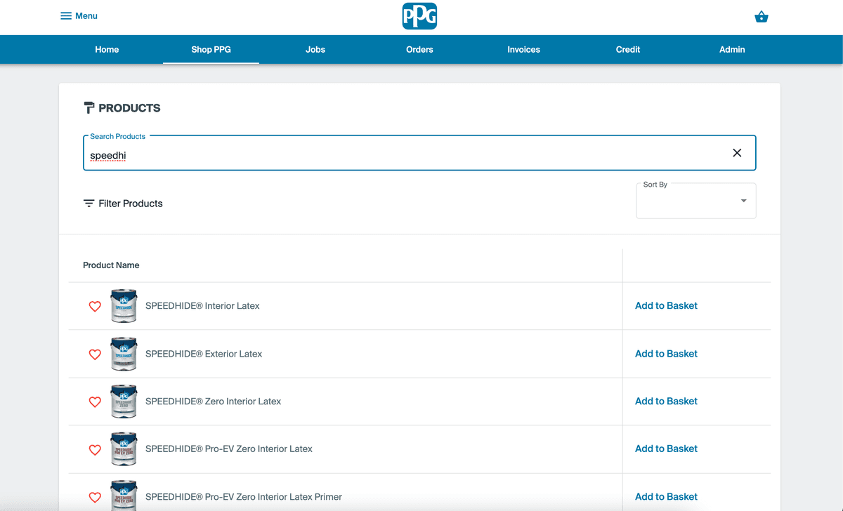 ProSight Product Filters